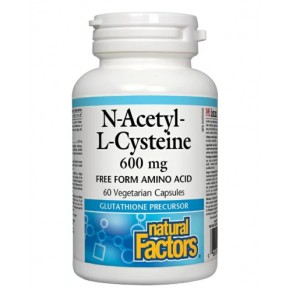 Н-Ацетил-Л-Цистеин 600 мг х 60 капсули Natural Factors