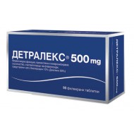 Детралекс при разширени вени и хемороиди 500 мг 90 таблетки