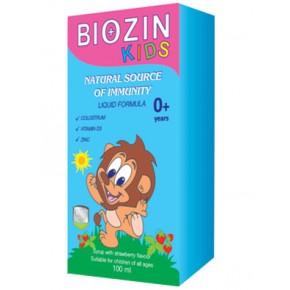 Биозин кидс сироп, Biozin kids сироп за имунитет 100 мл - Аптека Prime Биозин кидс сироп, Biozin kids сироп за имунитет 100 мл