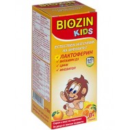 Биозин Кидс сироп с лактоферин, Biozin Kids Syrup 100мл