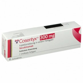 КОЗЕНТИКС амп 300 мг (150 мг/мл – 2 мл) 1 PRE-FILLED PEN SOLUTION FOR INJECTION х 1 бр