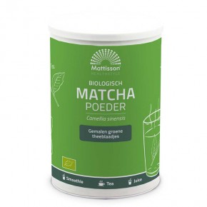 Матча БИО  x 350 g прах / Mattisson Healthstyle