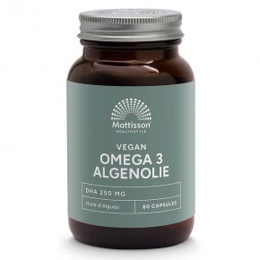 Омега-3 (от водорасли) х 60 капсули / Mattisson Healthstyle