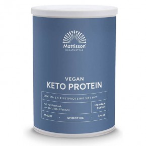 Протеин от грах и ориз МСТ (Веган кето протеинов шейк) x 350 g прах / Mattisson Healthstyle