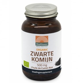 Черен кимион (масло) 500 mg х 90 капсули / Mattisson Healthstyle