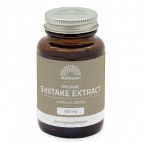 Шийтаке 400 mg х 60 капсули / Mattisson Healthstyle