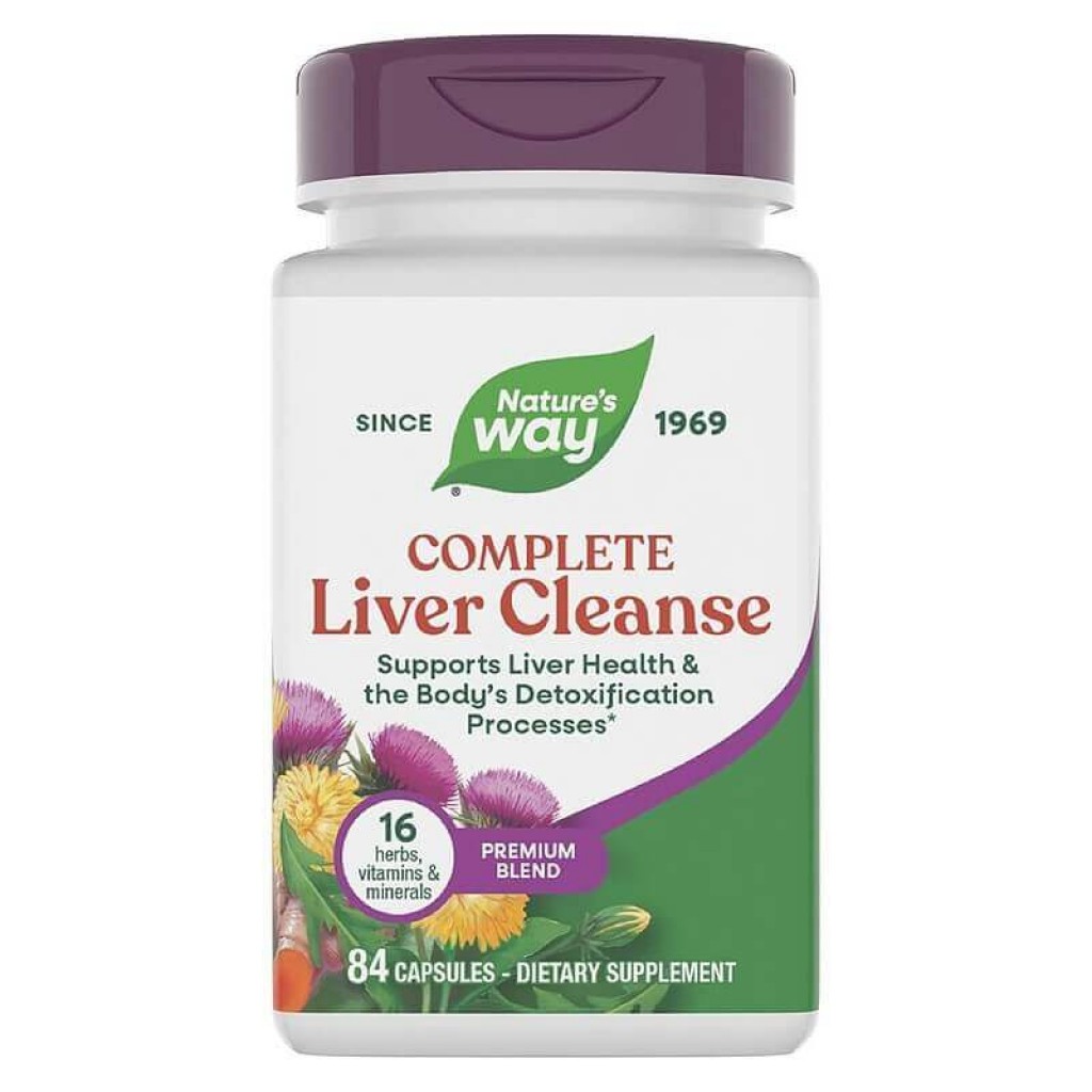 Complete Liver Cleanse x 84 V капсули / Nature's way • Цена | Аптека Прайм