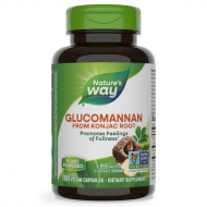 Глюкоманан / Картофена палма (корен) 665 mg  х 100 V капсули / Nature's way