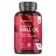 Масло от Антарктически крил 600 mg х 180 софтгел капсули / WeightWorld