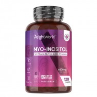 Мио-инозитол с фолиева киселина, витамин В6 и хром х 120 таблетки / WeightWorld
