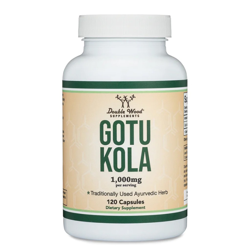 Готу Кола 500 mg х 120 капсули / Double Wood • Цена | Аптека Прайм