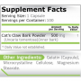 КОТЕШКИ НОКЪТ / Cat's Claw 500 мг - 100 капсули / Pure Nutrition Изображение 2