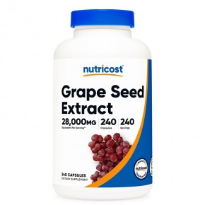 Гроздово семе (екстракт) 400 mg x 240 капсули / Nutricost