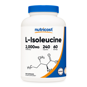 L-Изолевцин 500 mg  х 240 капсули / Nutricost