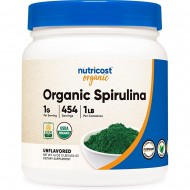 Спирулина Органик x 454 g прах / Nutricost