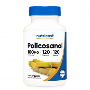 Поликосанол 100 mg x 120 капсули / Nutricost