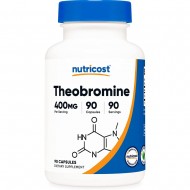 Theobromine/ Теобромин 400 mg x 90 капсули / Nutricost