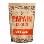 Папаин 500 mg x 210 капсули / Sports & Health Solutions