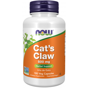NOW - CАТs Claw (Котешки Нокът) - 500 МГ - 100 Капсули