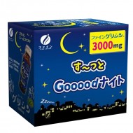 Комплекс с глицин, L-теанин и ГАБА за спокоен сън, 6 флакона х 50 ml / Fine Japan