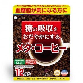 Мета кафе (разтворимо кафе + декстрин) х 12 сашета / Fine Japan • Цена ...