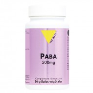 PABA / Параамино бензоена киселина 500 mg x 50 капсули / Vit’All+