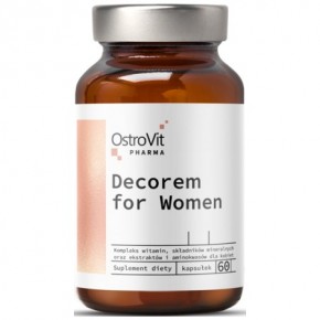 Decorem for Women / Beauty Multivitamin / МУЛТИВИТАМИНИ ЗА ЖЕНСКА КРАСОТА 60 капсули / OSTROVIT