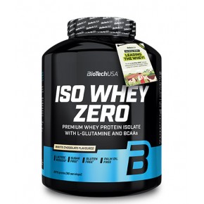 BIOTECH USA Iso Whey ZERO / СУРОВАТЪЧЕН ПРОТЕИН ИЗОЛАТ 2270 гр