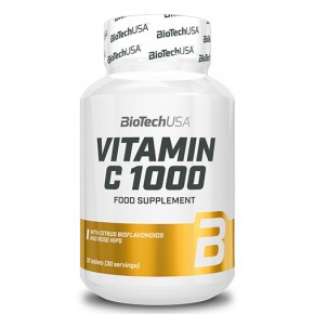 BIOTECH USA Vitamin C 1000mg. Bioflavonoids / 30 таблетки