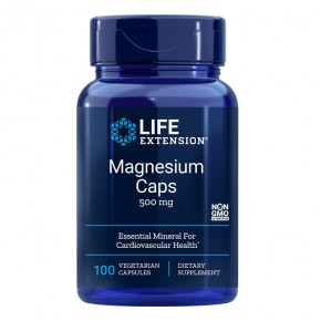 Magnesium/ Магнезий 500 mg x 100 V капсули Life Extension