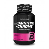 BIOTECH USA L-Carnitine + Chrome / L-КАРНИТИН + ХРОМ 60 капсули
