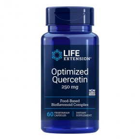 Optimized Quercetin/ Кверцетин + витамин C, биофлавоноиди и каму-каму x 60 V капсули Life Extension