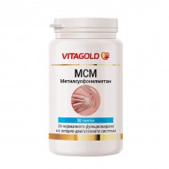 МСМ – за ставите, мускулите и костите, 30 таблетки VITAGOLD