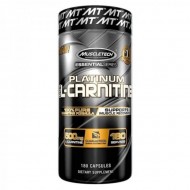 MuscleTech - Platinum L-carnitine / L-КАРНИТИН - 180 капсули