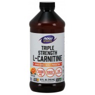 NOW - L-Carnitine Liquid / L-КАРНИТИН ЦИТРУС - 3000 мг (465 МЛ)