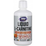 NOW - L-Carnitine Liquid / L-КАРНИТИН ЦИТРУС - 1000 мг (946 МЛ)