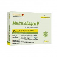 Multicollagen V® (Мултиколаген Ве) – специална формула за вегани, 30 веган капсули VITAGOLD