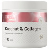 Coconut & Collagen | Marine Collagen with MCT / КОКОС И МОРСКИ КОЛАГЕН 180 капсули OSTROVIT