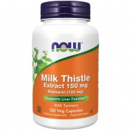 Milk Thistle Extract / БЯЛ ТРЪН ЕКСТРАКТ / СИЛИМАРИН 150 мг 120 веге капсули | Now Foods