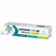 Хепарин 1000 ДС 1000 IU/g гел, 50 гр.