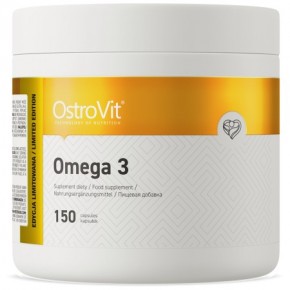 Omega 3 1000 мг / Омега 3 / 150 гел-капсули OSTROVIT