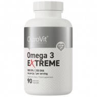 Omega 3 Extreme | 75% EPA + DHA / ОМЕГА 3 / 90 гел-капсули OSTROVIT