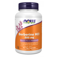 NOW - Berberine HCI / БЕРБЕРИН ХИДРОХЛОРИД 500 мг - 90 веган капсули
