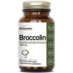 Broccolin / БРОКОЛИН 400 mg, 60 капсули, Herbamedica