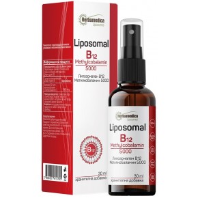 Liposomal B12 Methylcobalamin 5000, 30 ml, Herbamedica