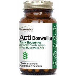 Аcti Boswellia / АКТИ БОСВЕЛИЯ 60 веге капсули, Herbamedica