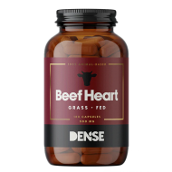 Beef Heart (grass-fed)/ Говеждо сърце 500 mg x 180 капсули/ Dense