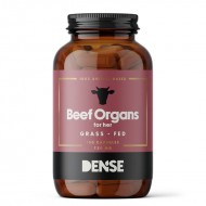 Микс от Говежди черен дроб, бъбрек и сърце + калций x 180 капсули/ Dense