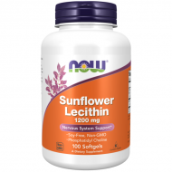 NOW - Sunflower Lecithin / СЛЪНЧОГЛЕДОВ ЛЕЦИТИН 1200 МГ - 100 Дражета - Аптека Prime NOW - Sunflower Lecithin / СЛЪНЧОГЛЕДОВ ЛЕЦИТИН 1200 МГ - 100 Дражета