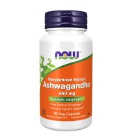 NOW - Ashwagandha Extract / АШВАГАНДА ЕКСТРАКТ 450 МГ - 90 Капсули